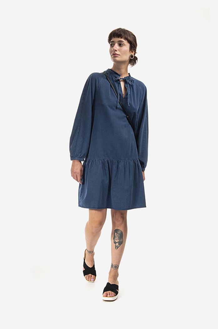 Obleka A.P.C. COEYL.F05944 mornarsko modra AA00