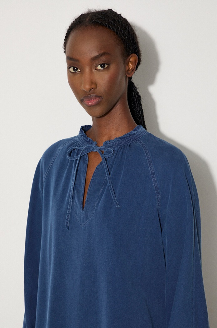 A.P.C. vestito COEYL.F05944 blu navy
