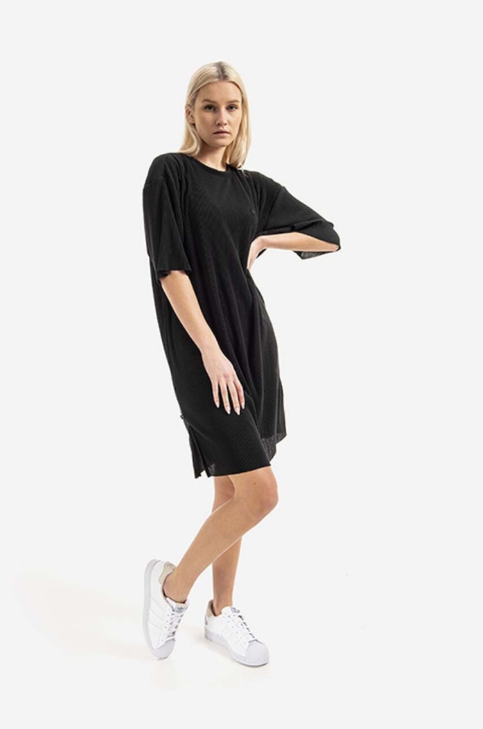 adidas Originals rochie rotund negru HF7549