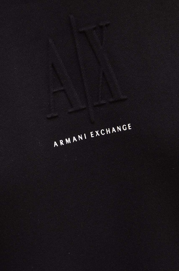Памучна рокля Armani Exchange 8NYAGY.YJ68Z.NOS черен