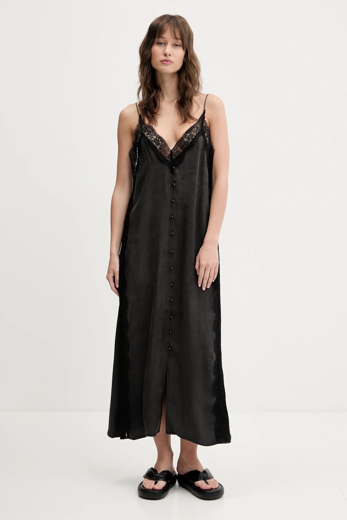 Bimba Y Lola sukienka midi szary 242BR9005.12035