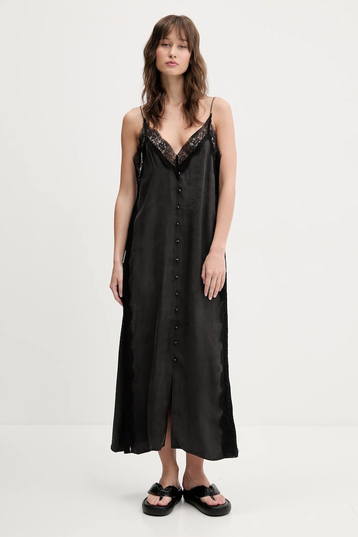 Bimba Y Lola sukienka midi szary 242BR9005.12035