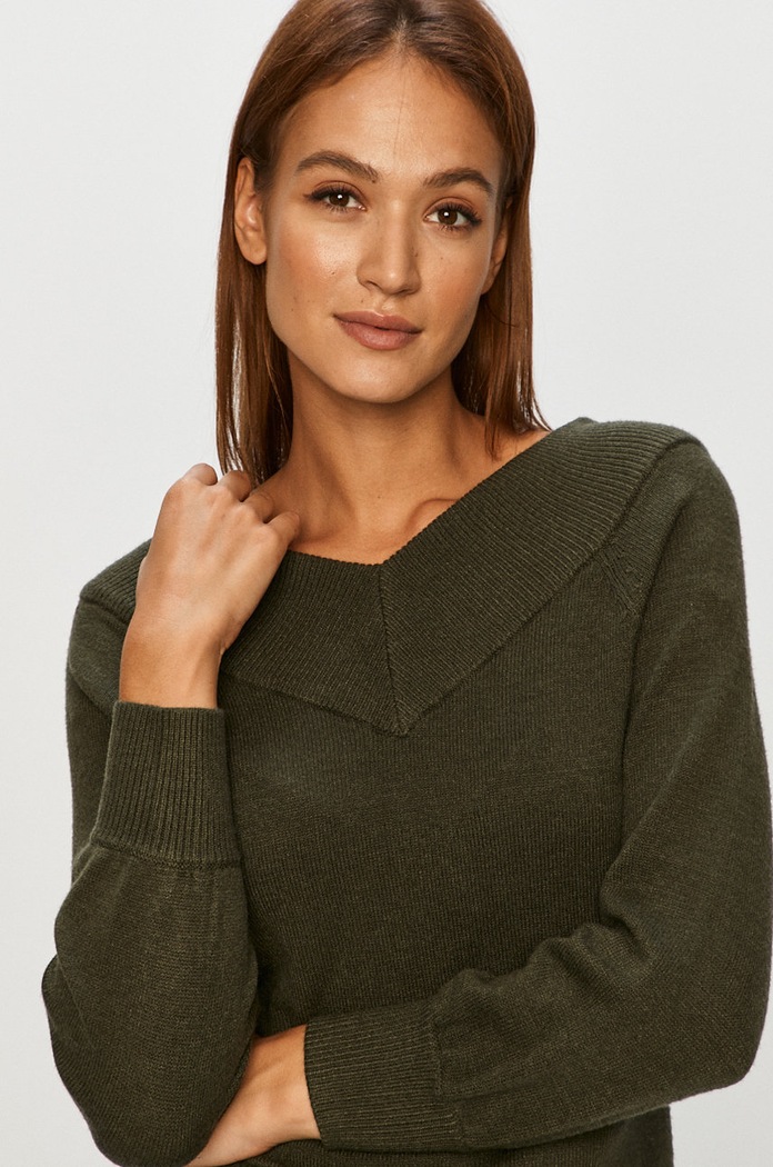 Jacqueline de Yong - Sweter zielony 15184756