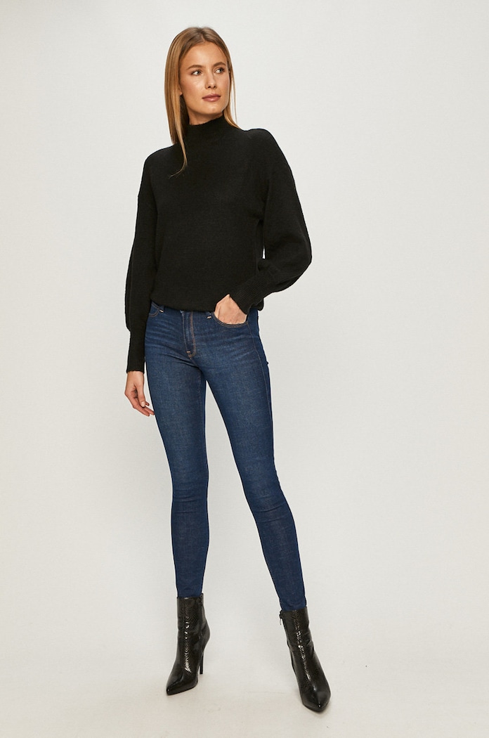 Vero Moda - Sweter 10231496 czarny AA00