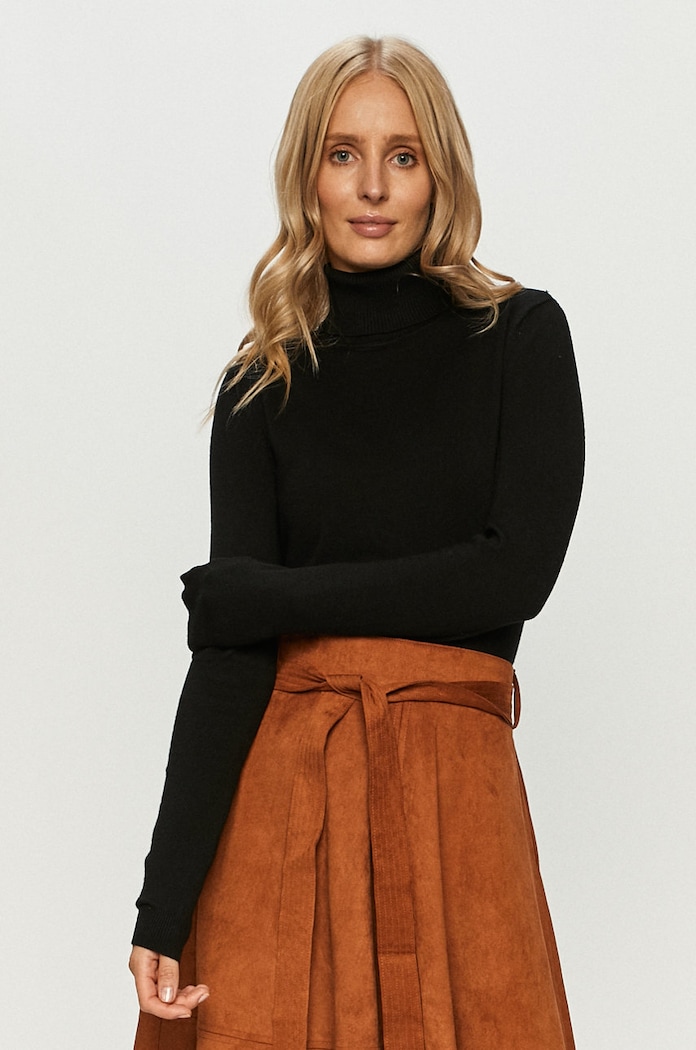 Vero Moda - Svetr rolák černá 10231630