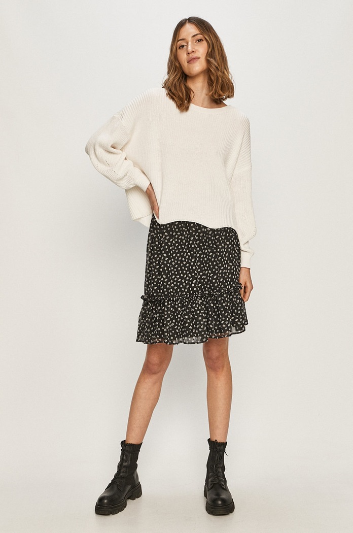 Only - Sweter 15168889 biały AA00