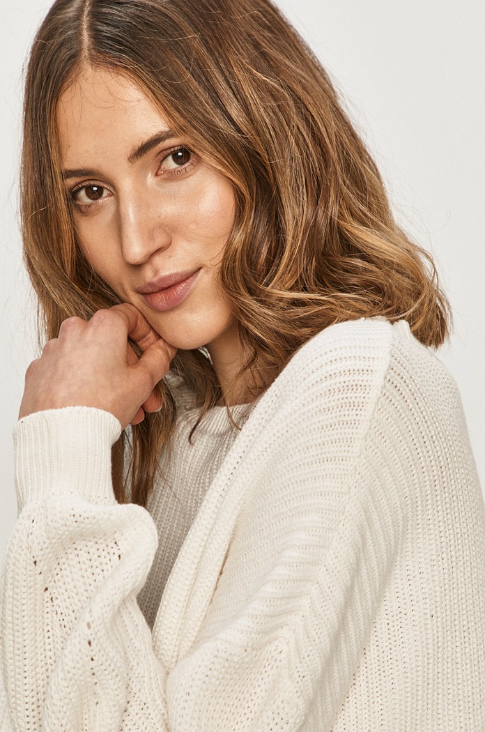 Only - Sweter biały 15168889