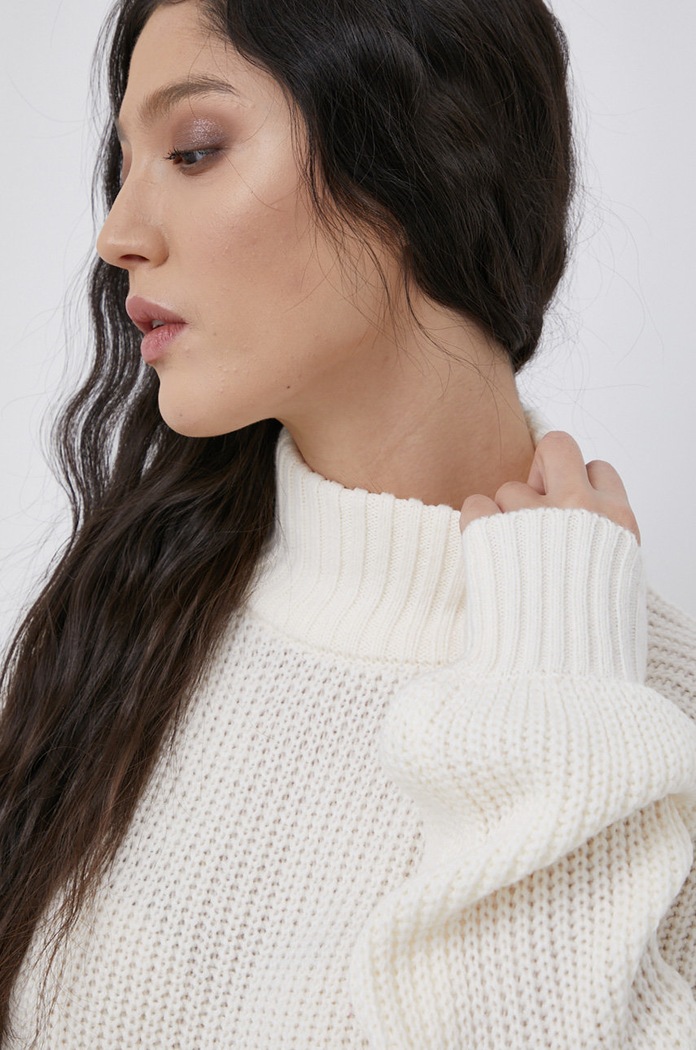 Noisy May sweter beżowy 27017053