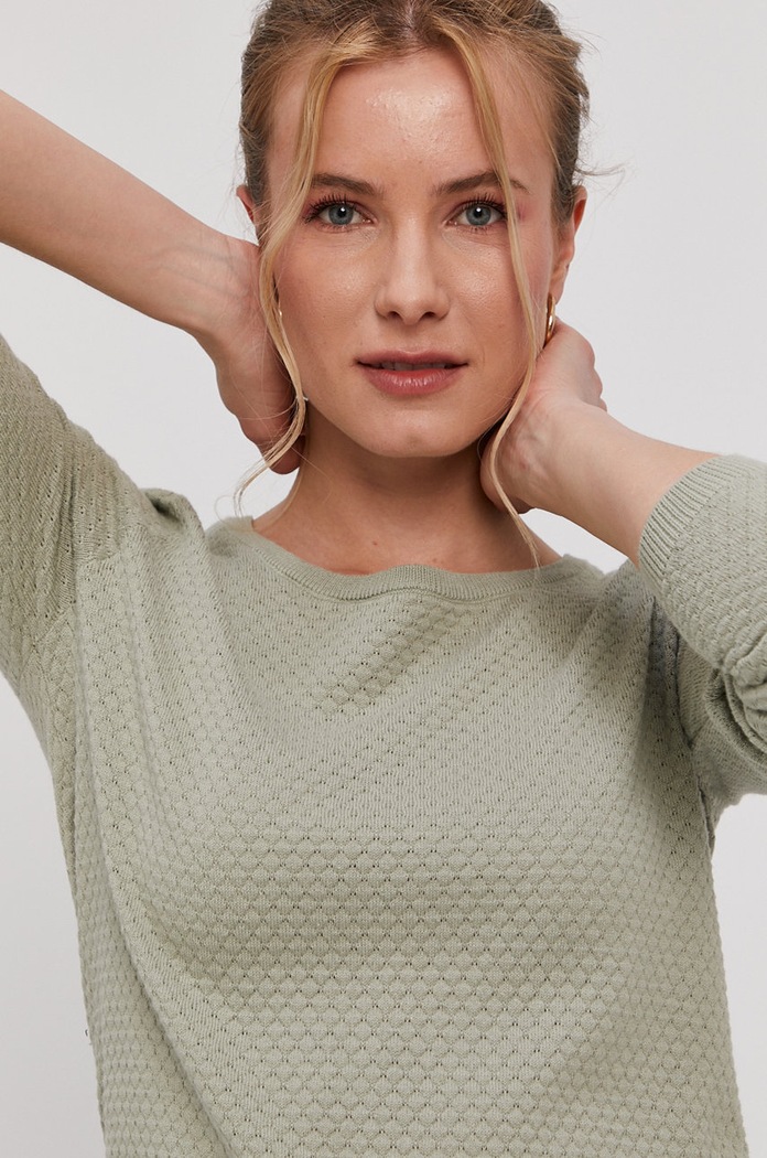 Vero Moda - Sveter 10136644 zelená