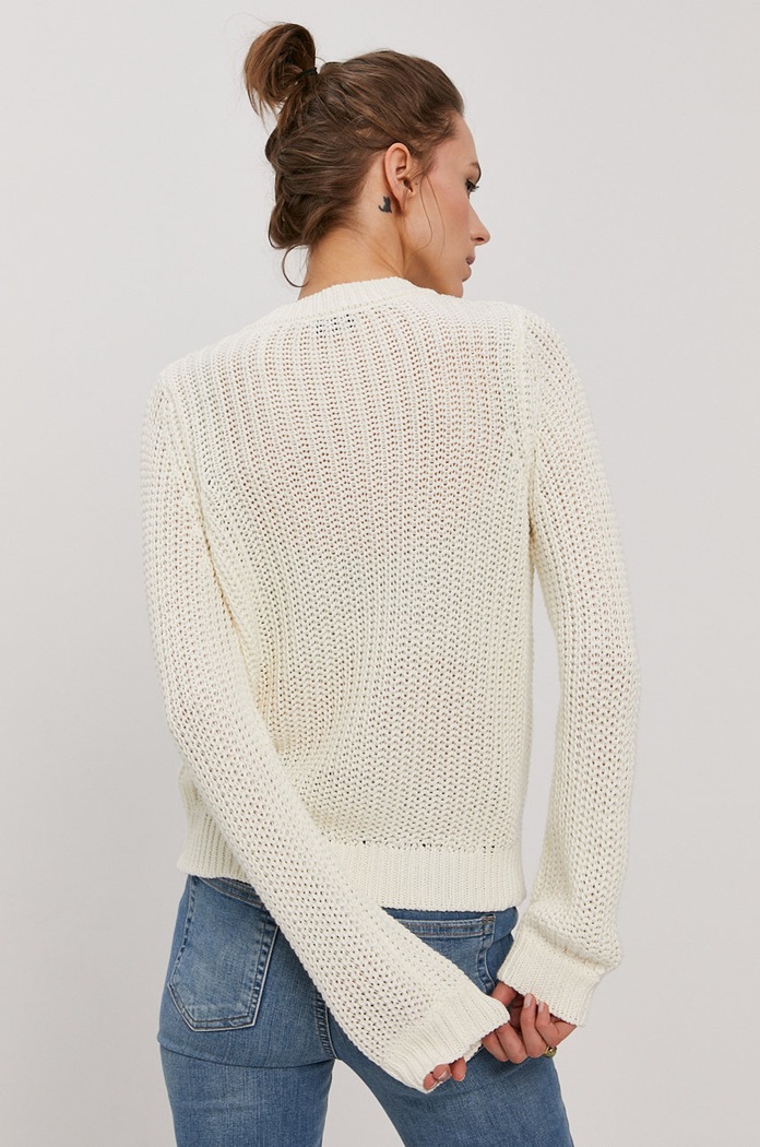 Odzież Pieces Sweter 17110767 beżowy