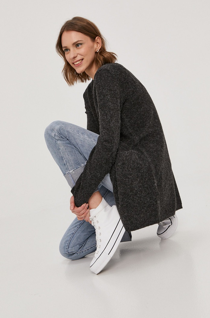 Kardigan Vero Moda středně silná černá 10240548