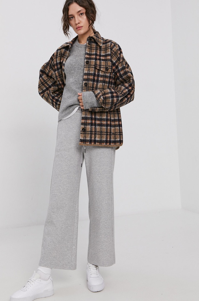 Jacqueline de Yong Sweter 15239279 szary AA00