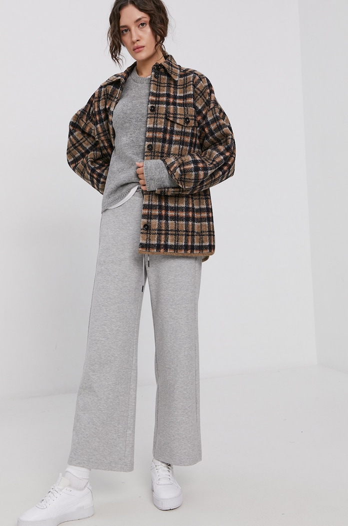 Jacqueline de Yong Sweter 15239279 szary AA00