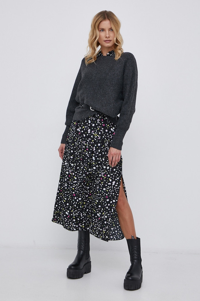Only Sweter pozostałe szary 15168705