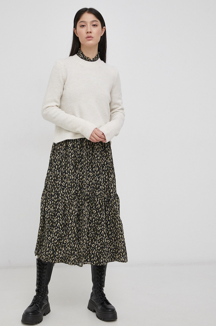 Noisy May Sweter 27019222.SugarSwizz beżowy AA00