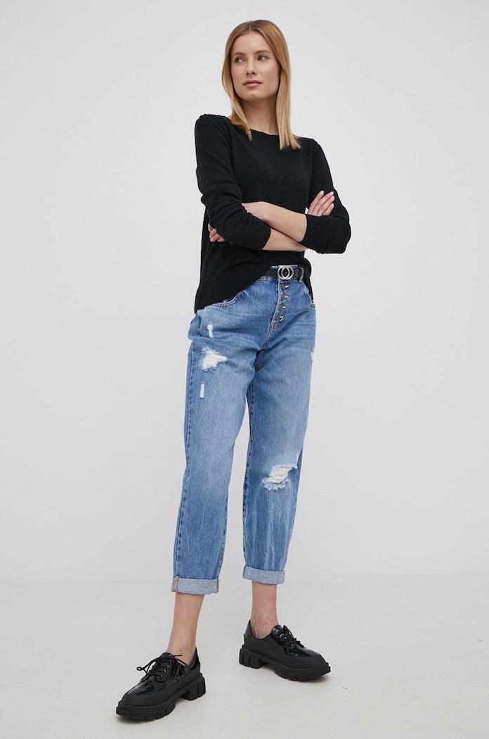 Sveter JDY 15237060.Black čierna AA00