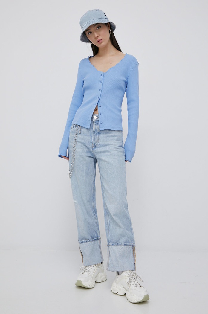 Pieces Cardigan 17101835.VistaBlue modra AA00