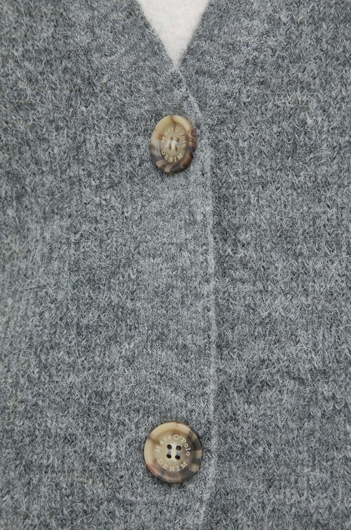 Vlněný svetr Marc O'Polo Denim M49605061377 šedá