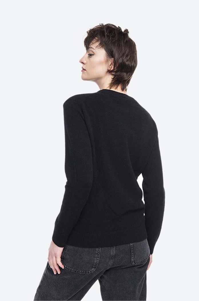 Дрехи Кашмирен пуловер Iceberg Round Neck Knitted 20II2P0A0267003-9000 20II2P0A0267003.9000 черен