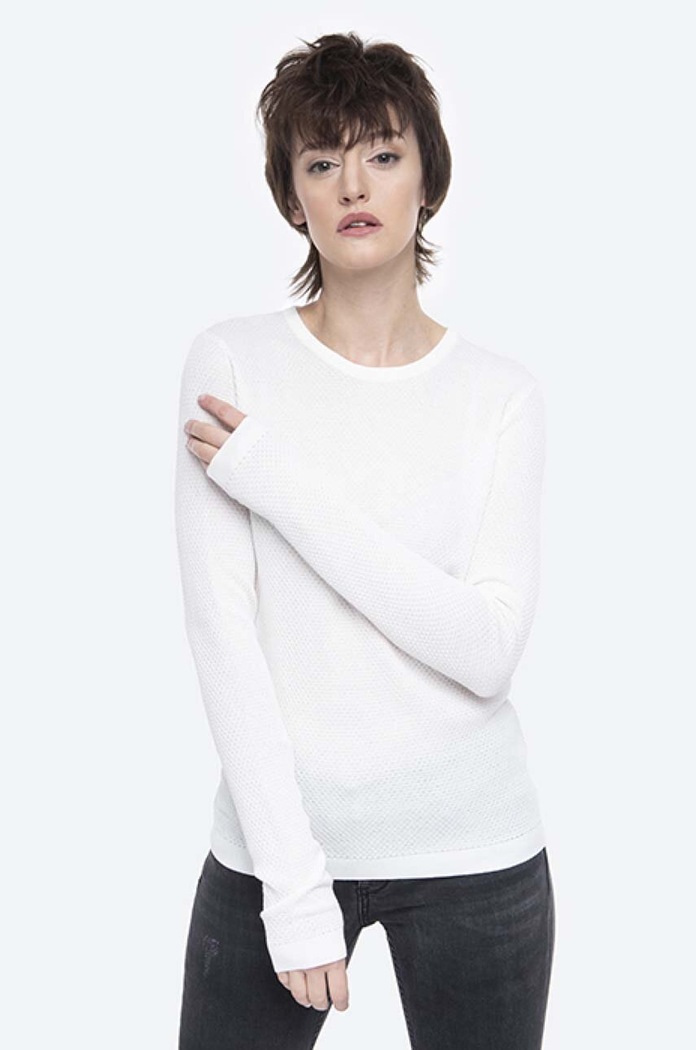 Norse Projects cotton jumper NW45.0198.0957 white AA00