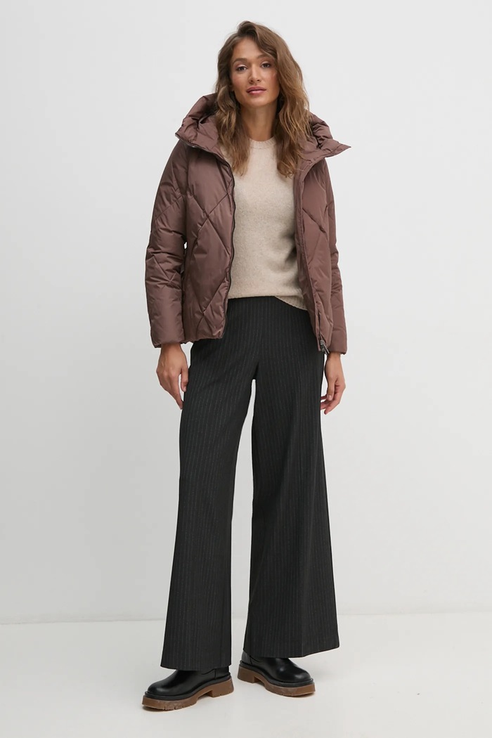 Μάλλινο πουλόβερ United Colors of Benetton 103ME1N23 μπεζ AA00