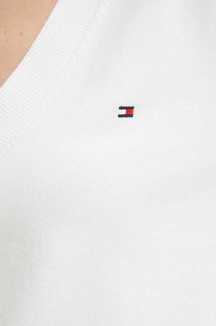 Sveter Tommy Hilfiger WW0WW42049 béžová