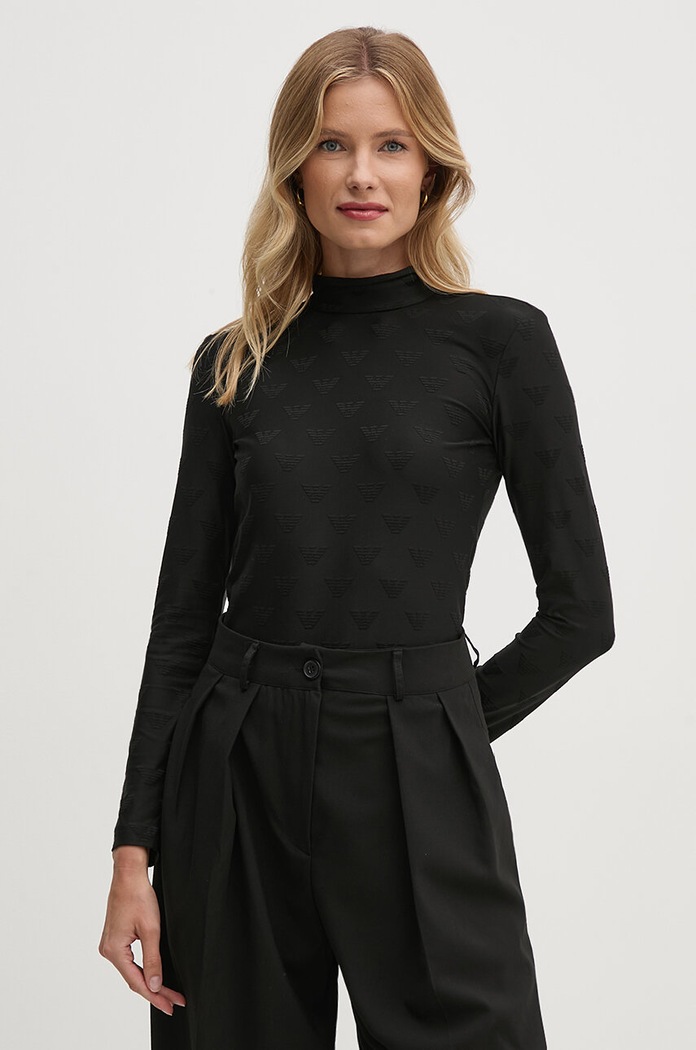 Emporio Armani longsleeve negru 8N2M9D.2JHFZ.NOS