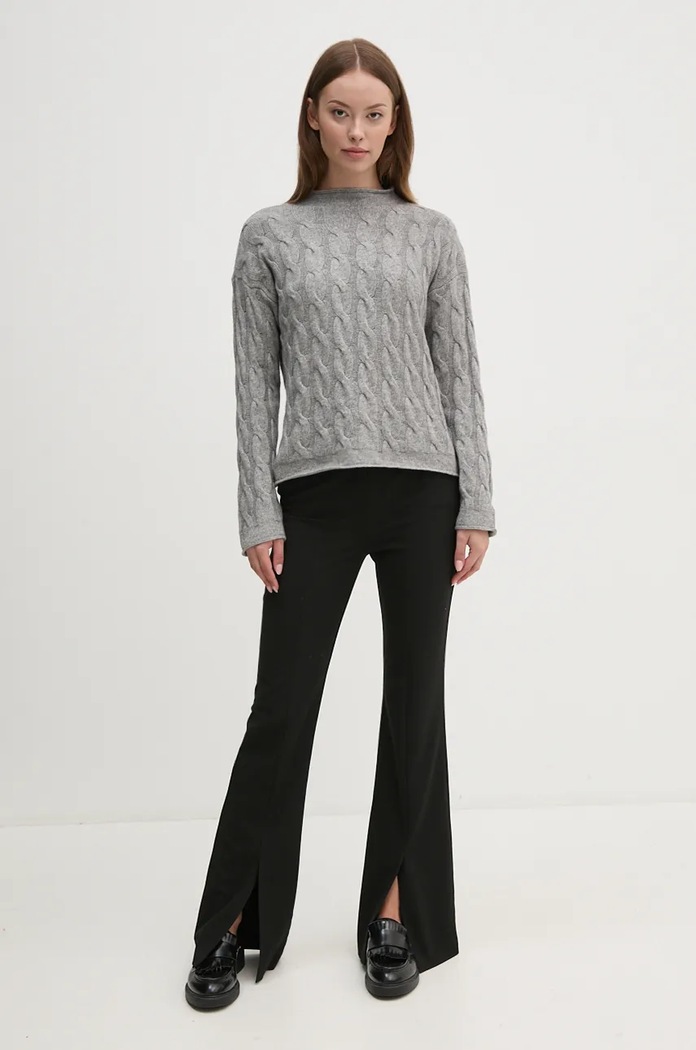Пуловер с вълна United Colors of Benetton 1335D2467 сив AA00