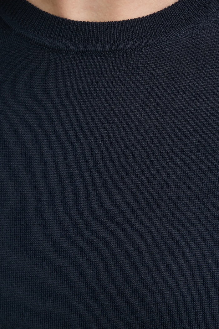 Vuneni pulover Filippa K 28920.FK mornarsko plava