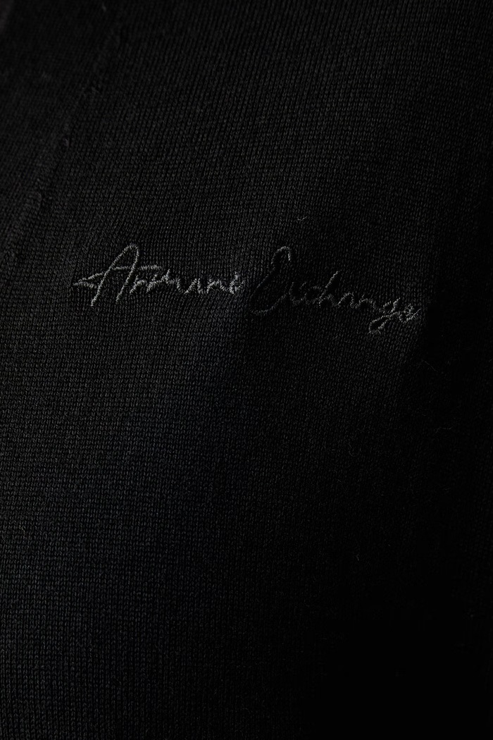 Armani Exchange кардиган для женщин из шерсти XW001438.AF11896.NOS чёрный