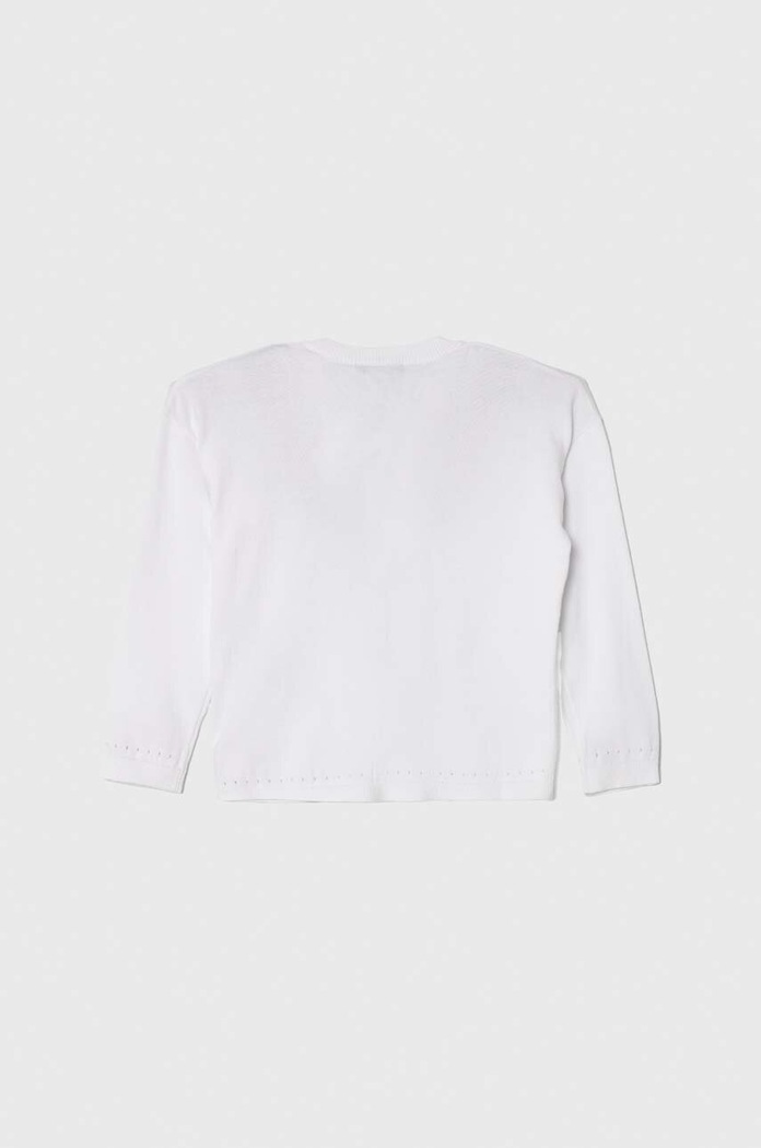 United Colors of Benetton cardigan copii 1194G5007.P.NOS alb AA00