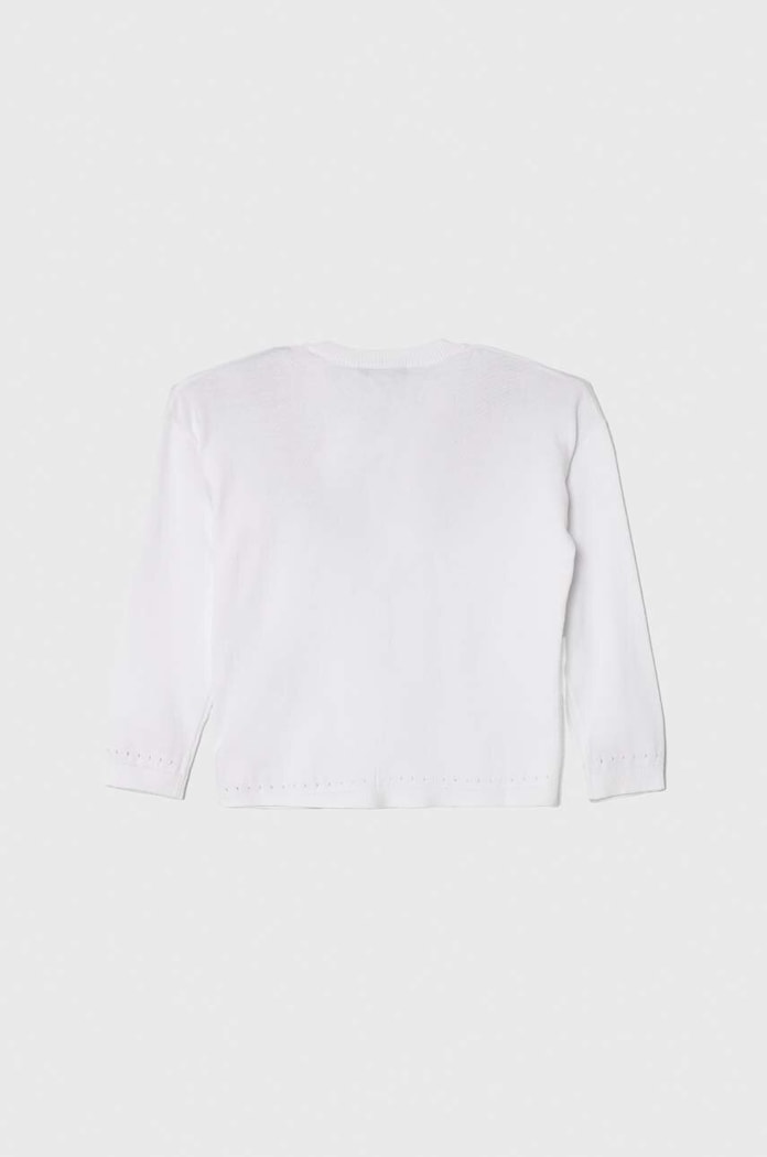 United Colors of Benetton cardigan copii 1194G5007.P.NOS alb AA00