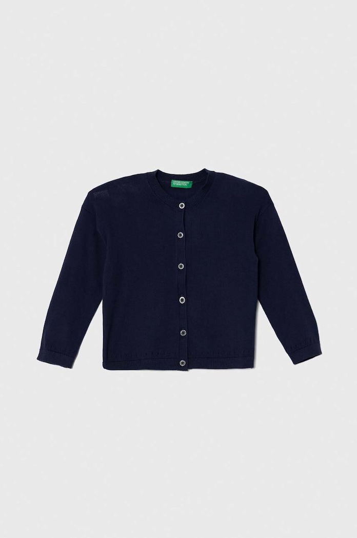 United Colors of Benetton kardigan dziecięcy pozostałe granatowy 1194G5007.P.NOS
