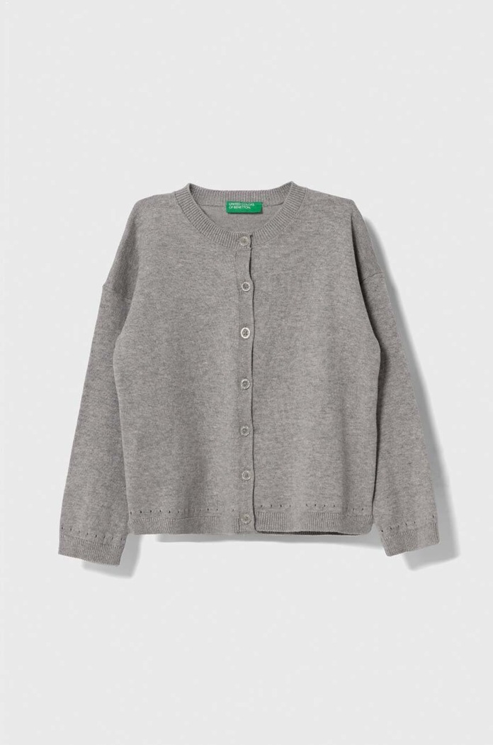 Dětský svetr United Colors of Benetton tenká šedá 1194G5007.P.NOS