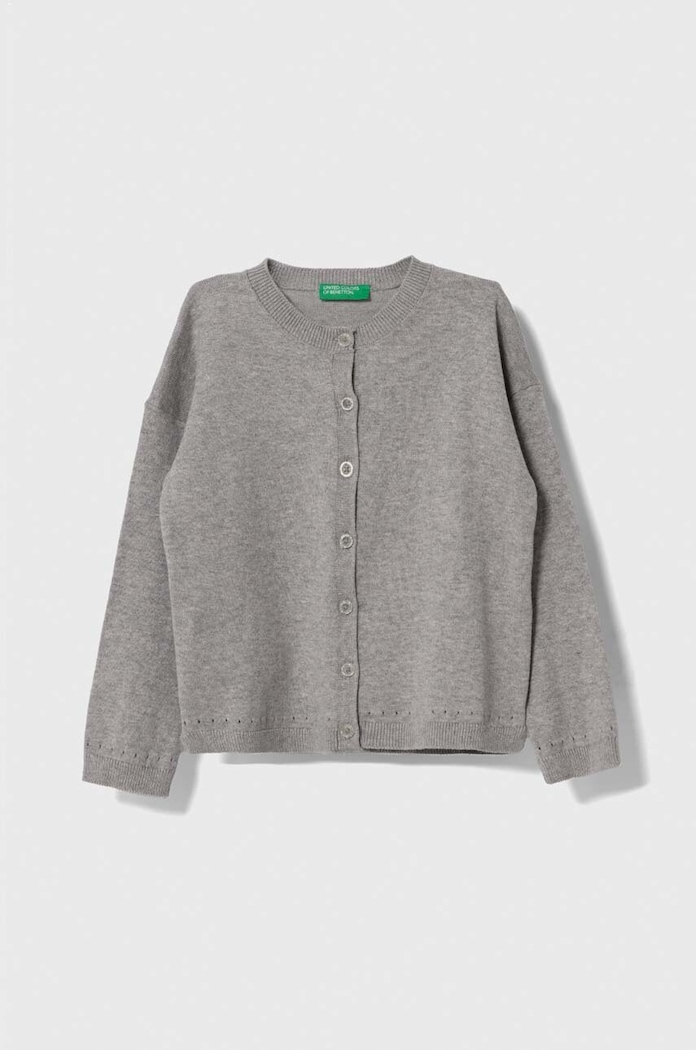 Dětský svetr United Colors of Benetton tenká šedá 1194G5007.P.NOS
