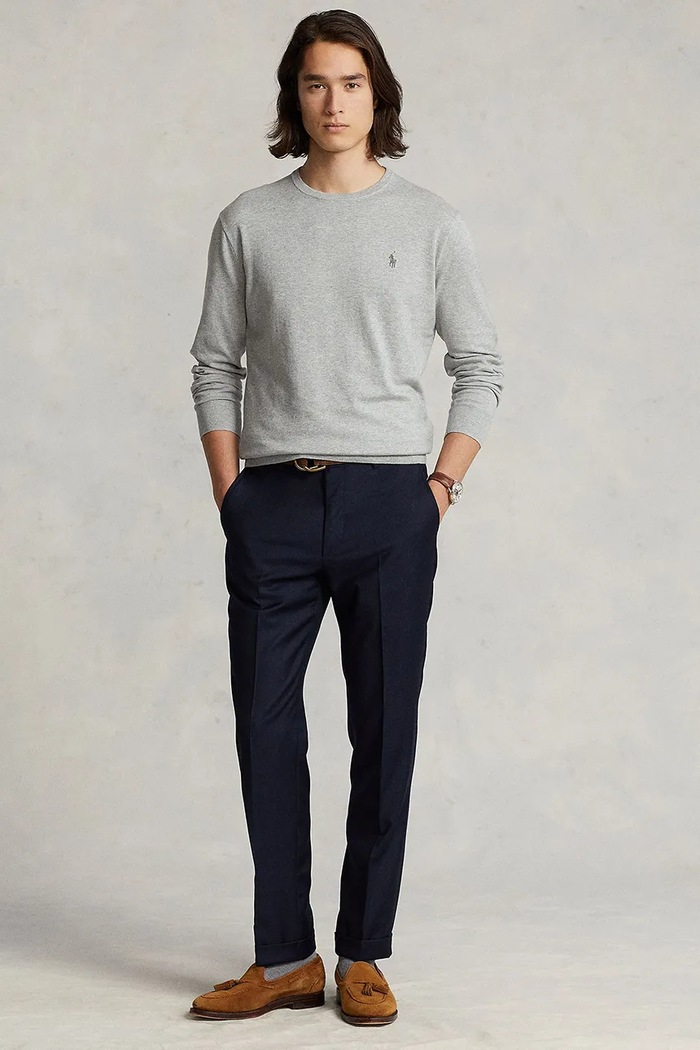 Ruházat Polo Ralph Lauren - Pulóver 710684957003 szürke