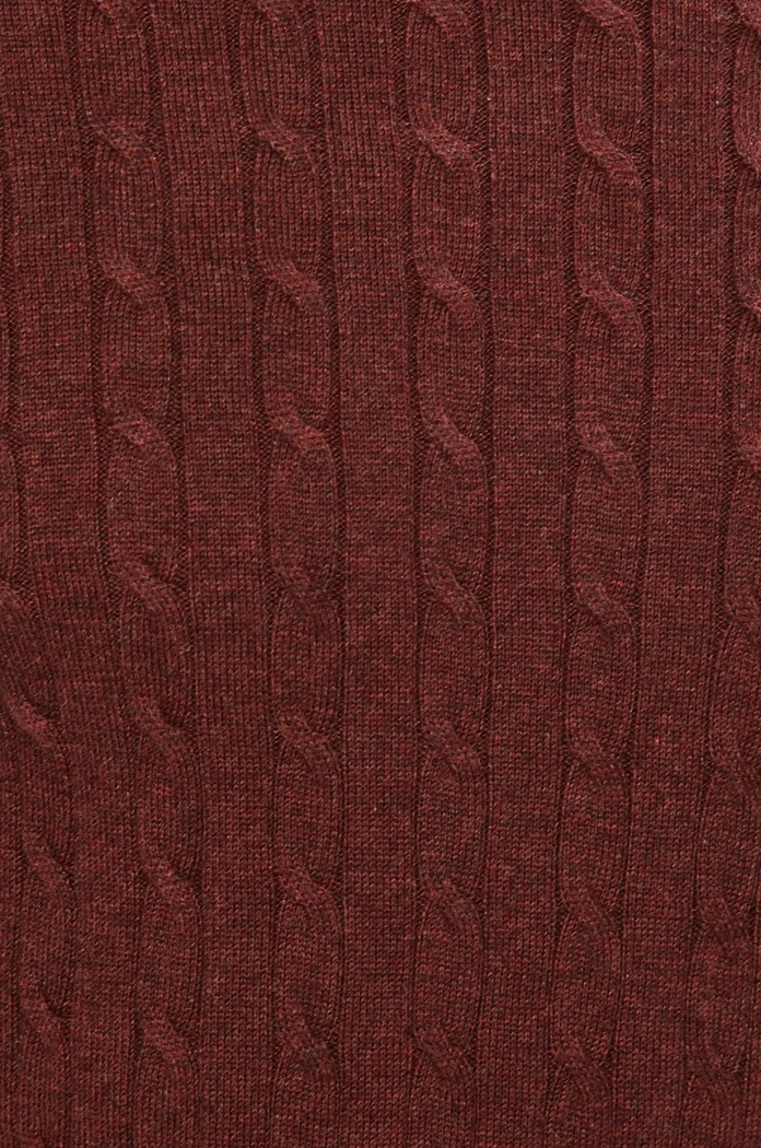 Jack & Jones - Sweter 12155363 bordowy