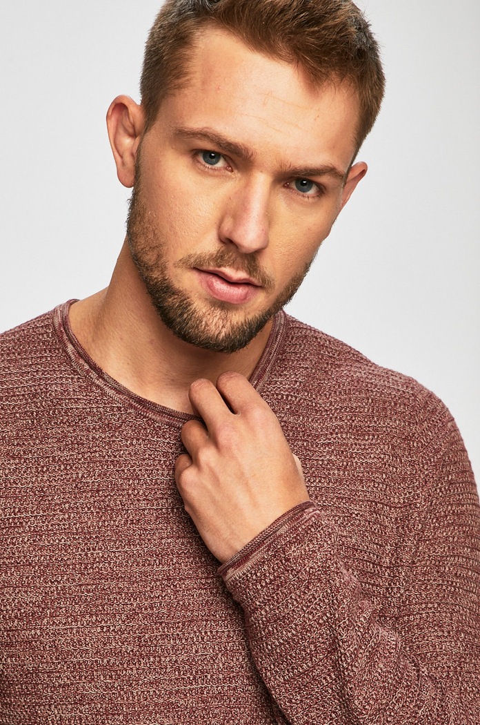 Only & Sons - Svetr burgundské 22012290