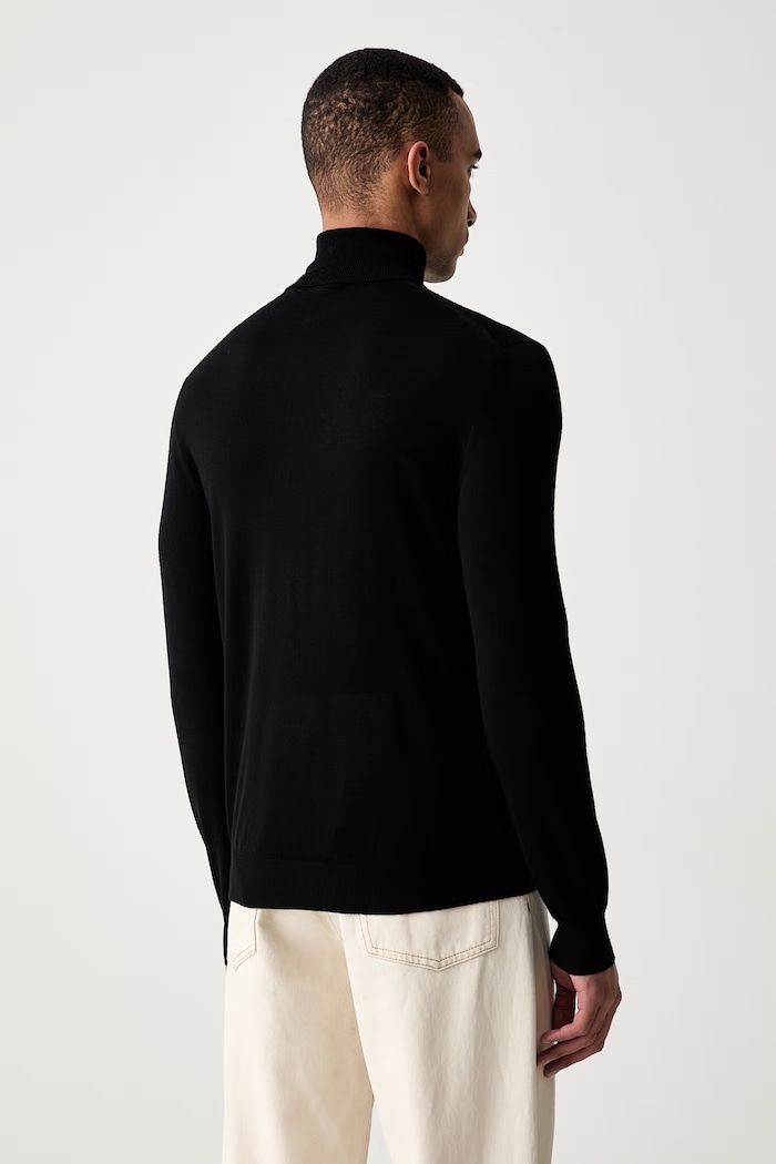 Odzież Armani Exchange sweter wełniany 8NZM3C.ZM8AZ czarny