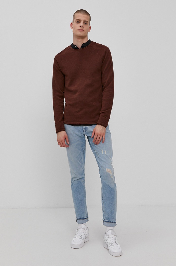 Jack & Jones - Svetr 12157321 12157321 hnědá AA00