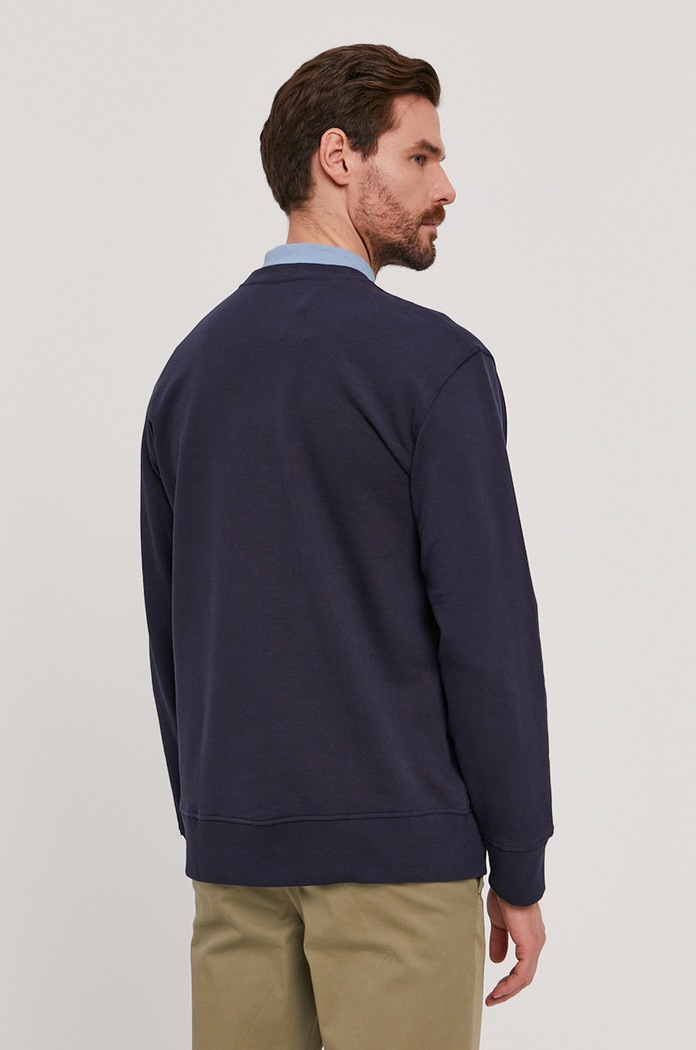 Odzież Selected Homme - Bluza bawełniana 16077366 granatowy