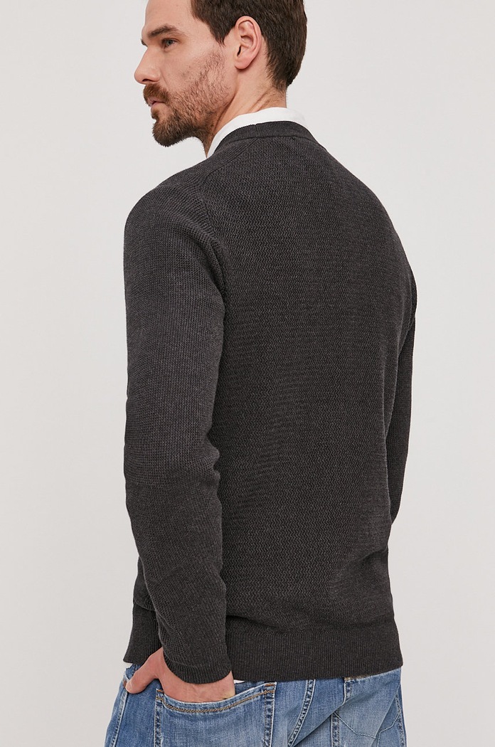 Odzież Selected Homme Sweter 16074692 szary