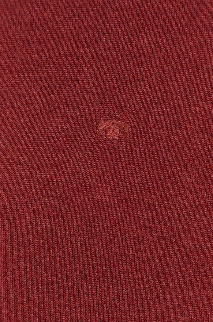 Tom Tailor Pulover 1027299.19346 burgundia