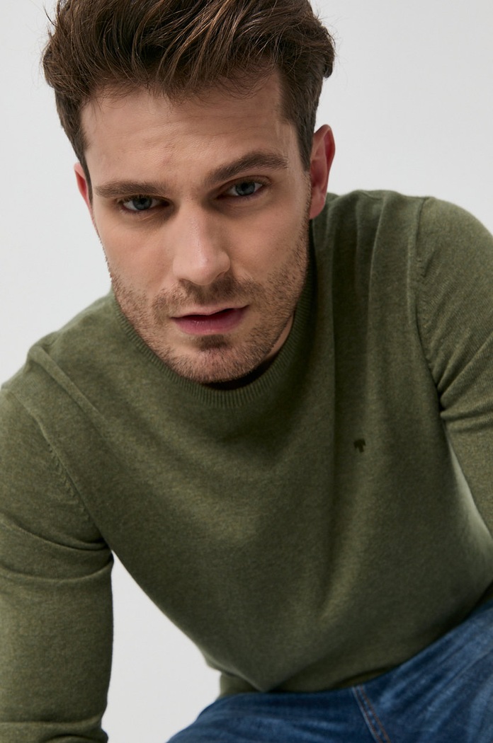 Tom Tailor - Pulover verde 1027299.27681