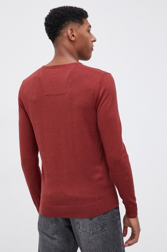 Odzież Tom Tailor Sweter 1027300.19346 bordowy