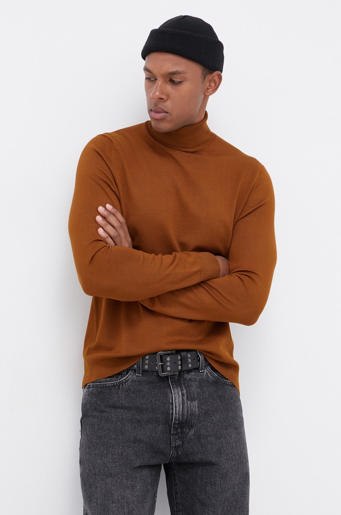 Only & Sons Sweter pozostałe zielony 22020879
