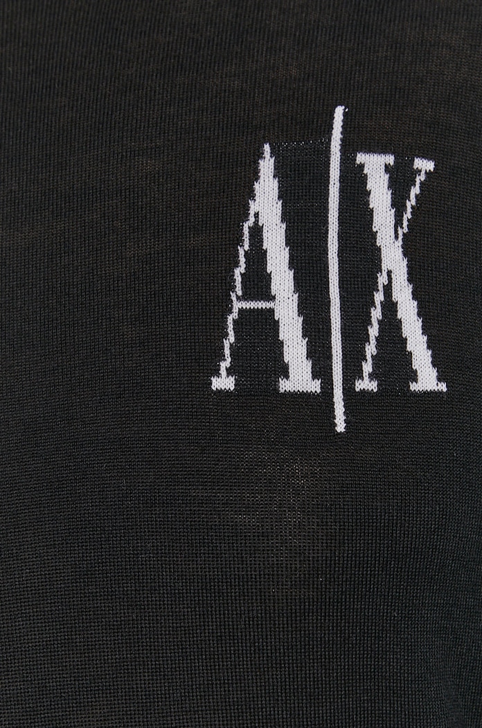 Armani Exchange Sweter wełniany 8NZM4R.ZM8AZ.NOS 8NZM4R.ZM8AZ.NOS