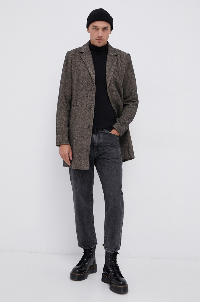 Solid Sweter bawełniany 21104250.799000 czarny AA00