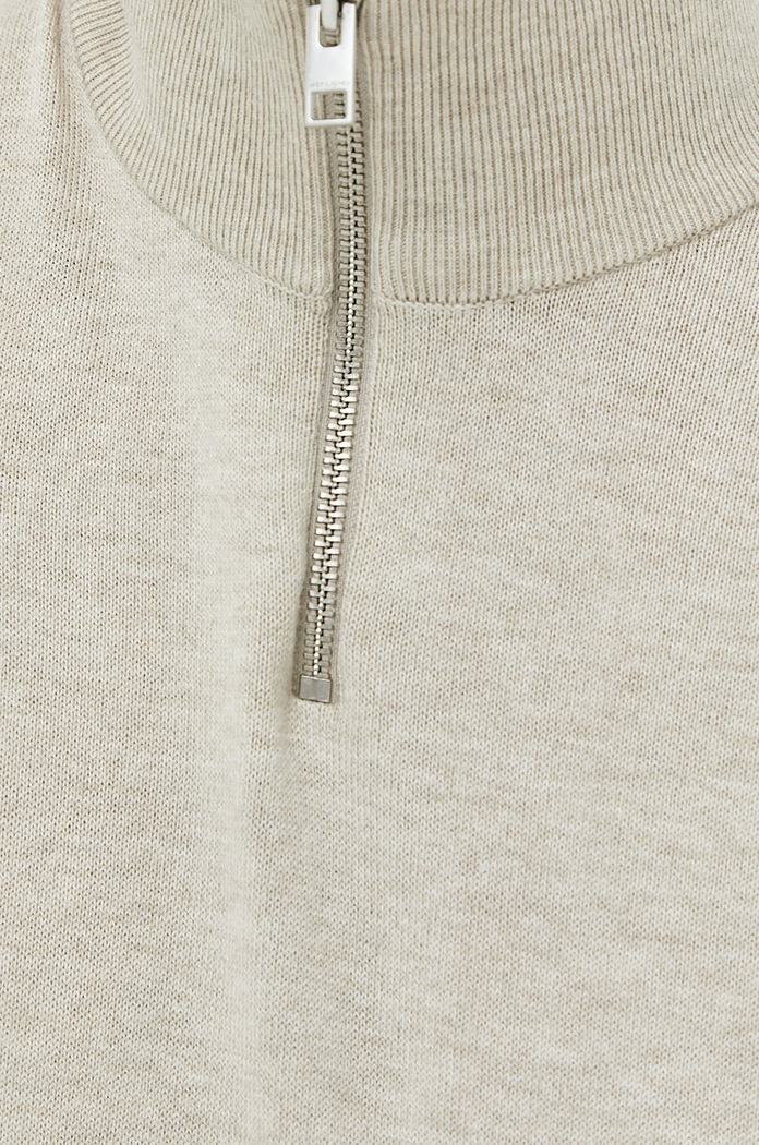 Jack & Jones sweter 12189339.Oatmeal beżowy