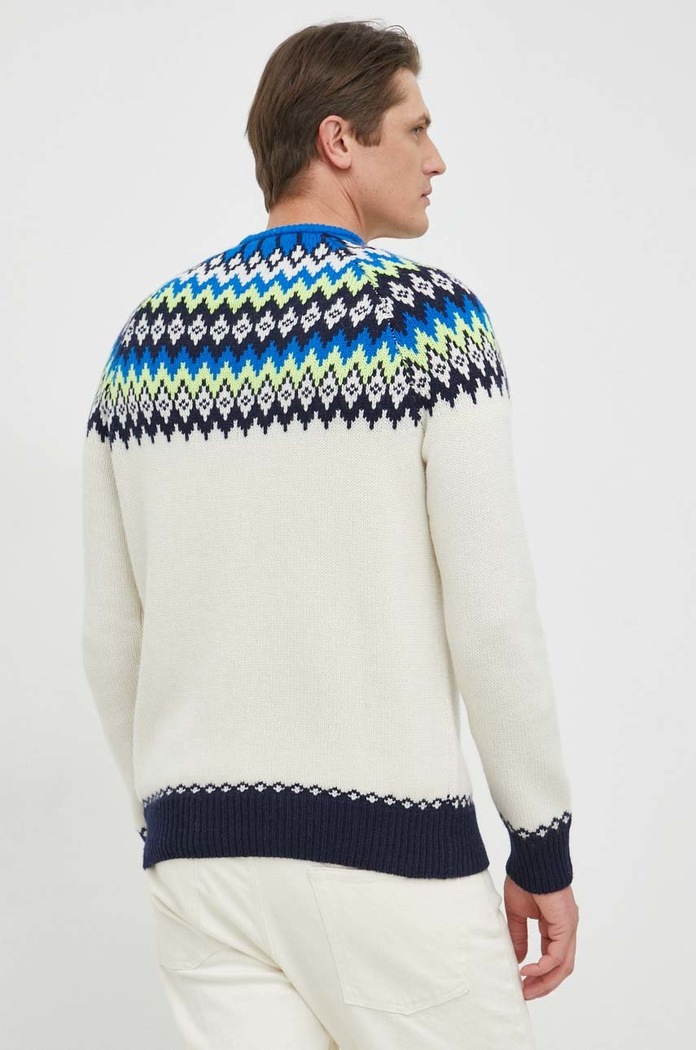 Odzież MC2 Saint Barth sweter z domieszką wełny HER0014 multicolor